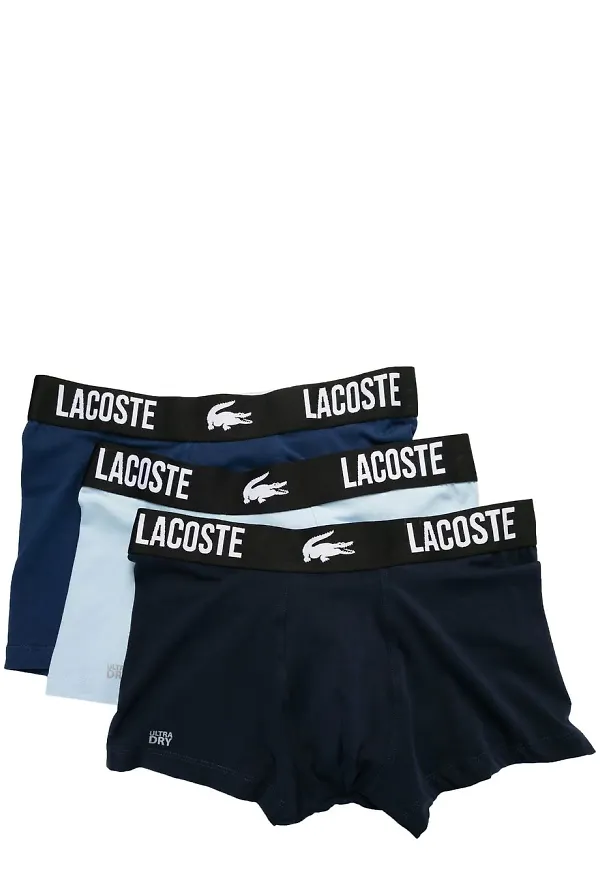Lacoste logo-print boxers - Blå