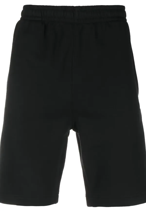 Lacoste mjukisshorts med logotyp - Svart