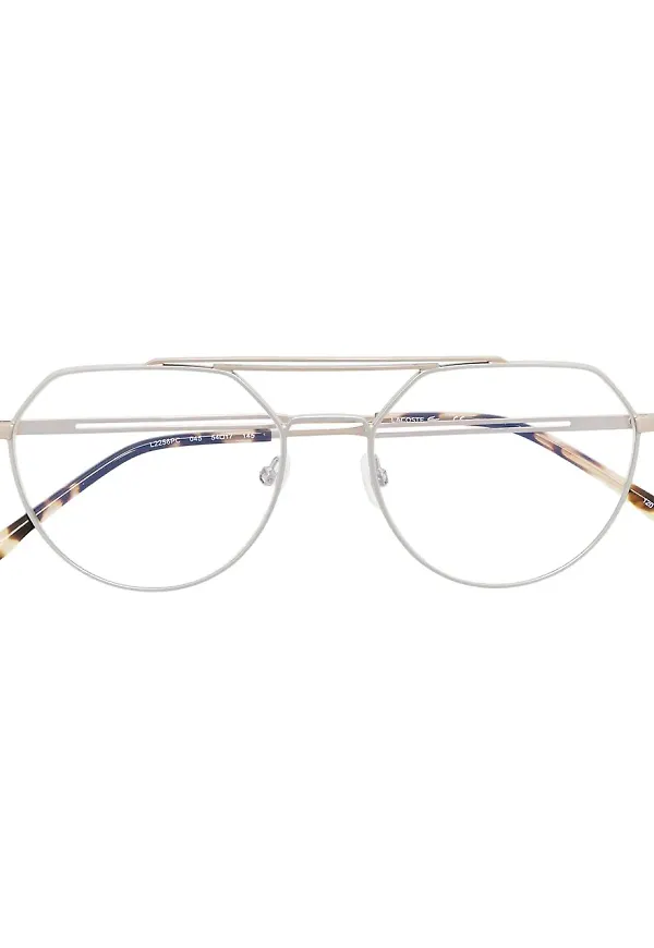 Lacoste runda glasögon - Silverfärgad