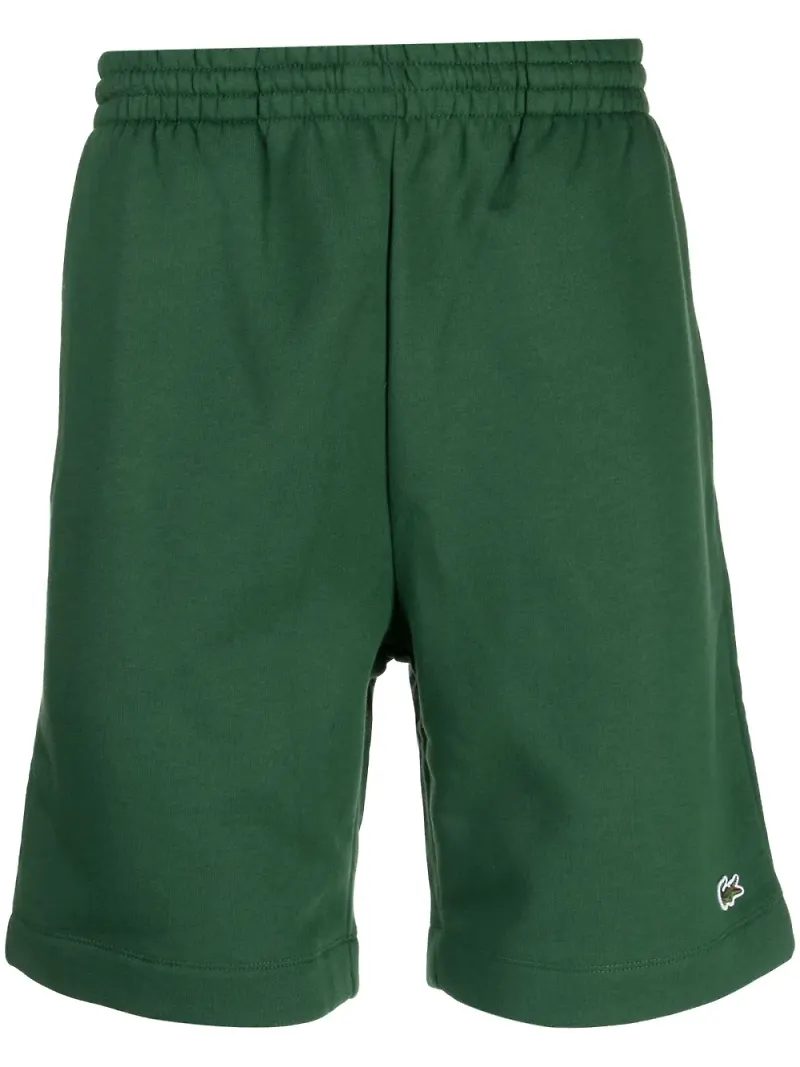Lacoste shorts med logotypmärke - Grön