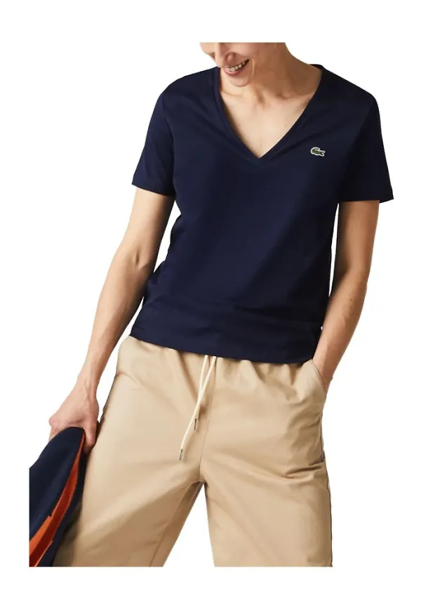 Lacoste T-shirts Blå, Dam