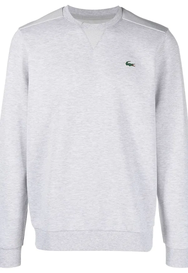 Lacoste tröja med rundad hals - Grå
