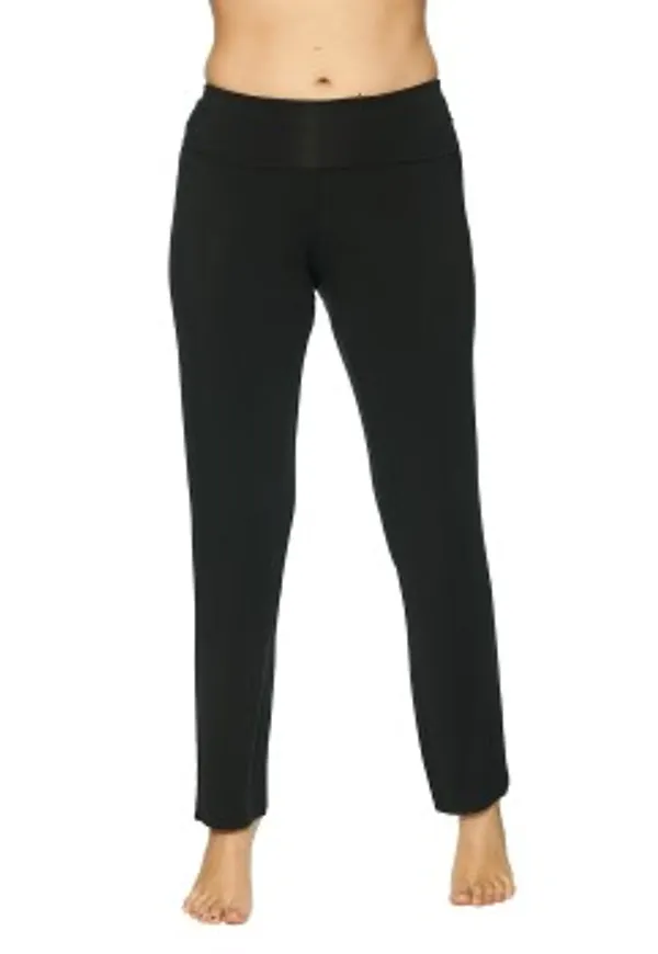 Lady Avenue Bamboo Lounge Pants Svart Bambu Medium Dam
