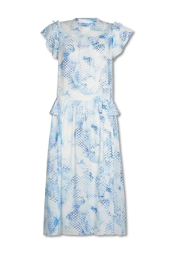Lala Berlin Dress Delphi Blå, Dam