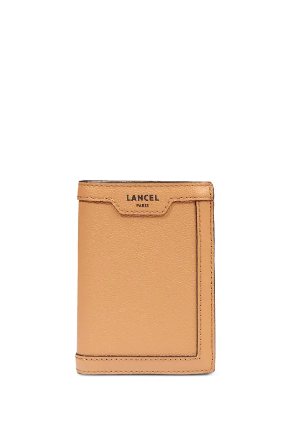 Lancel CHARLIE plånbok i läder - Neutral