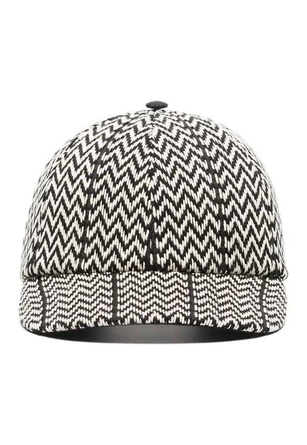 Lanvin basebollkeps med brodyr - Svart