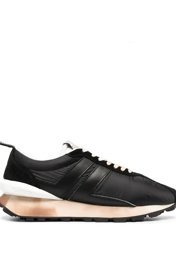 Lanvin Bumper låga sneakers - Svart