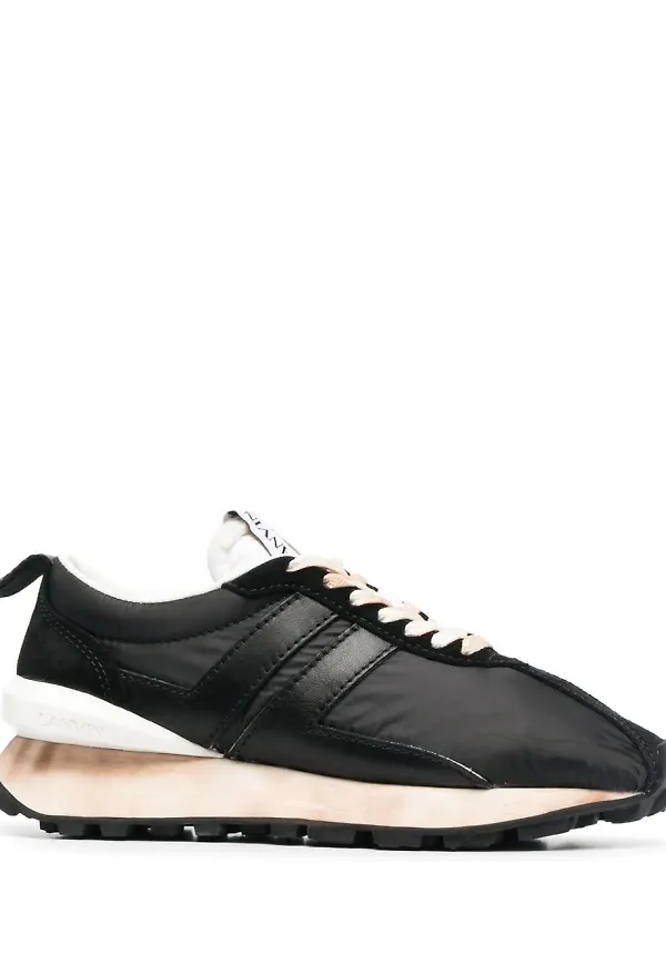 Lanvin Bumper låga sneakers - Svart