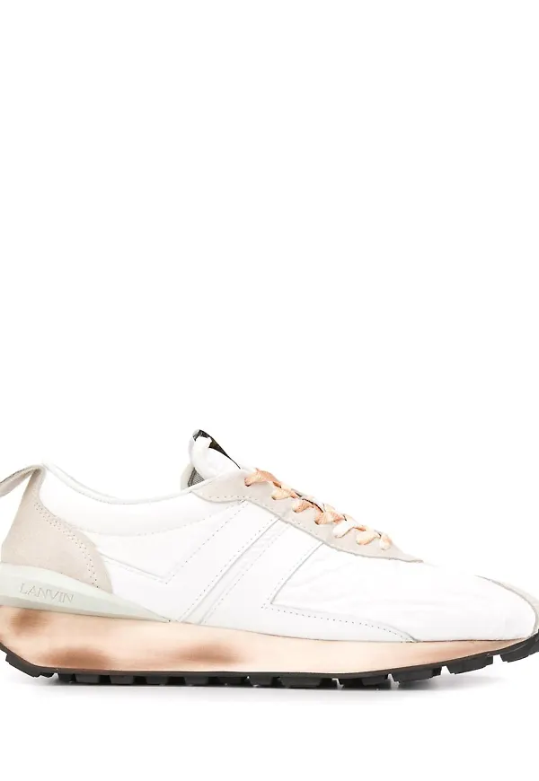 Lanvin Bumper låga sneakers - Vit