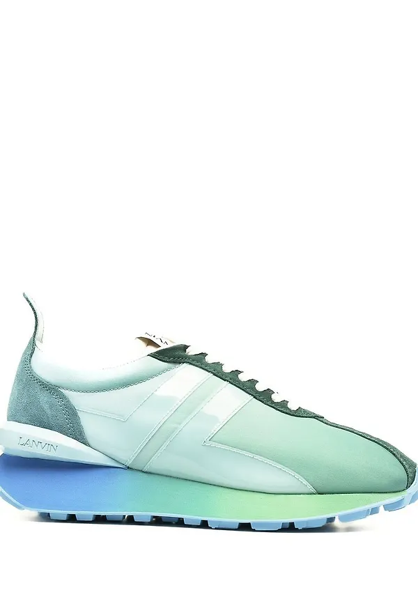 Lanvin Bumpr låga sneakers - Blå