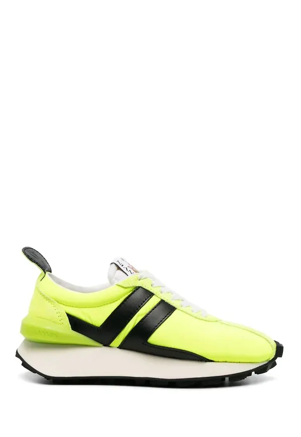 Lanvin Bumpr låga sneakers - Gul