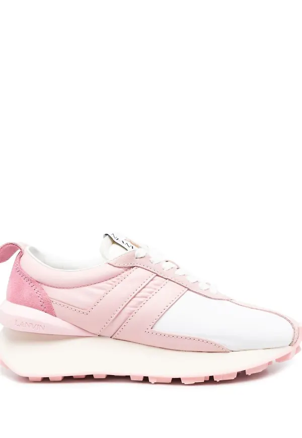 Lanvin Bumpr låga sneakers - Rosa