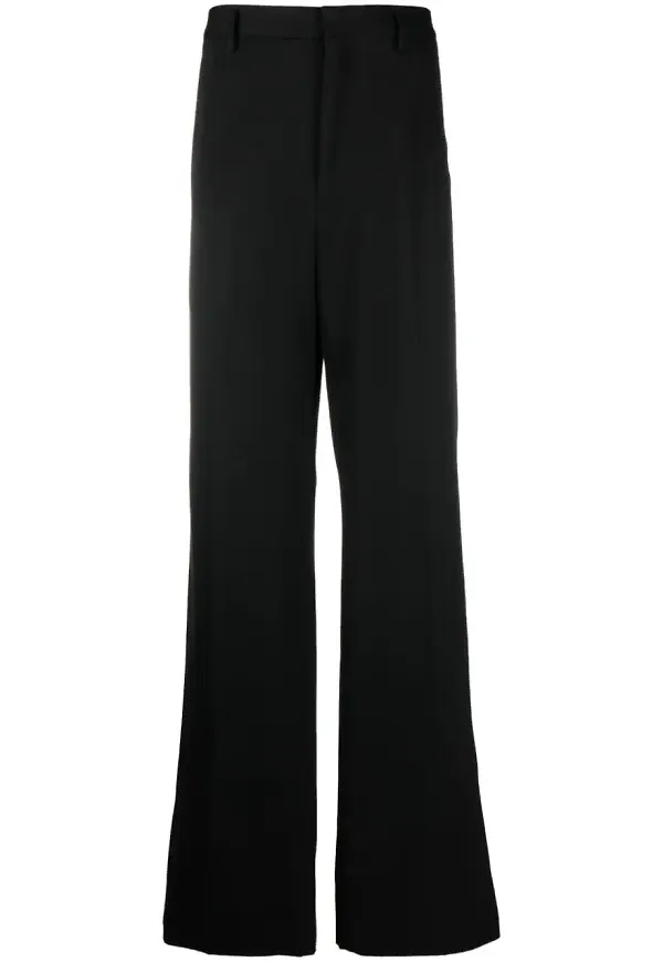 Lanvin byxor med vida ben - Svart