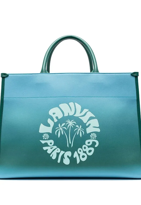 Lanvin Cabas totebag - Blå