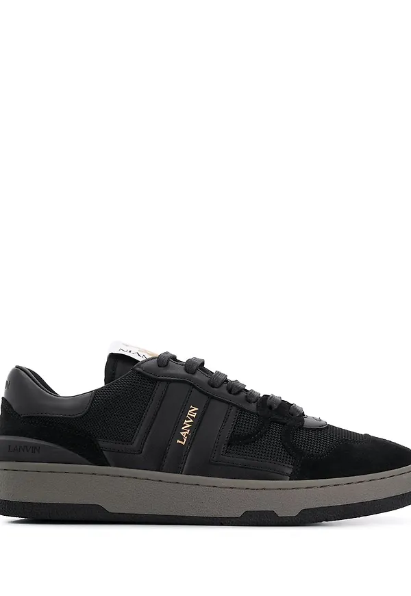 Lanvin Clay låga sneakers - Svart