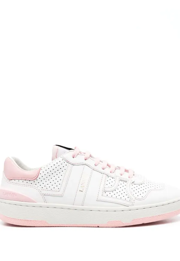 Lanvin Clay låga sneakers - Vit