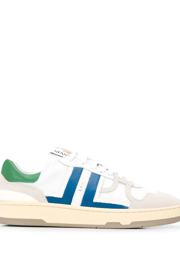 Lanvin Clay låga sneakers - Vit