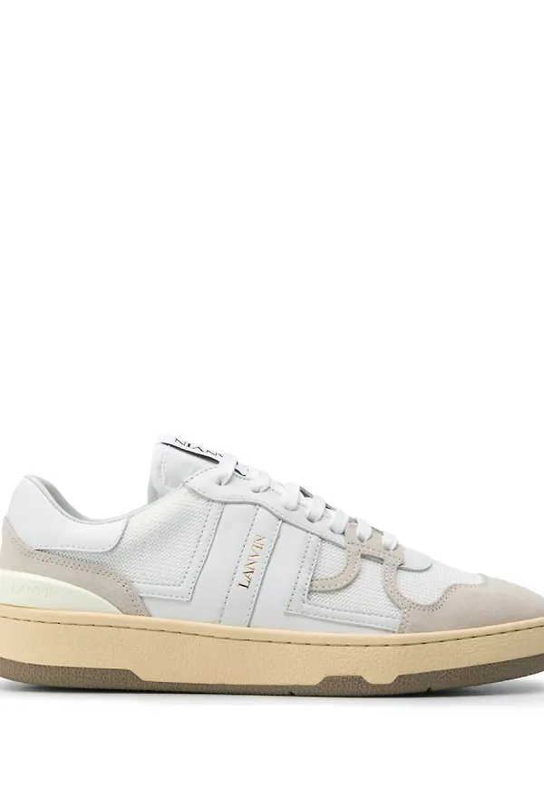Lanvin Clay låga sneakers - Vit