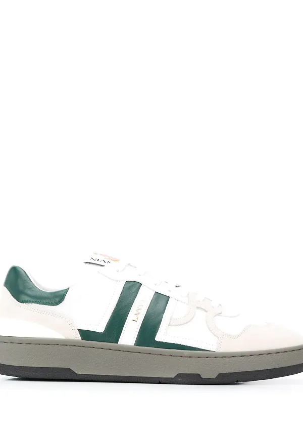 Lanvin Clay låga sneakers - Vit