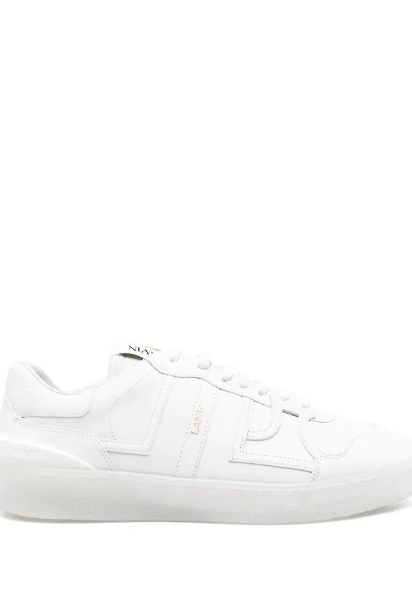 Lanvin Clay låga sneakers - Vit