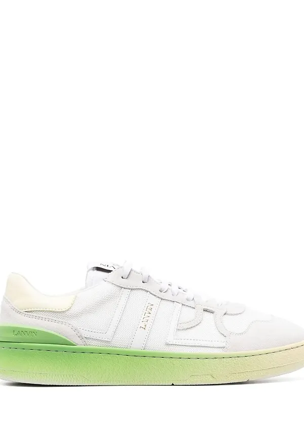 Lanvin Clay låga sneakers - Vit