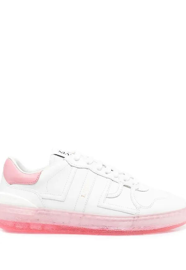 Lanvin Clay låga sneakers - Vit