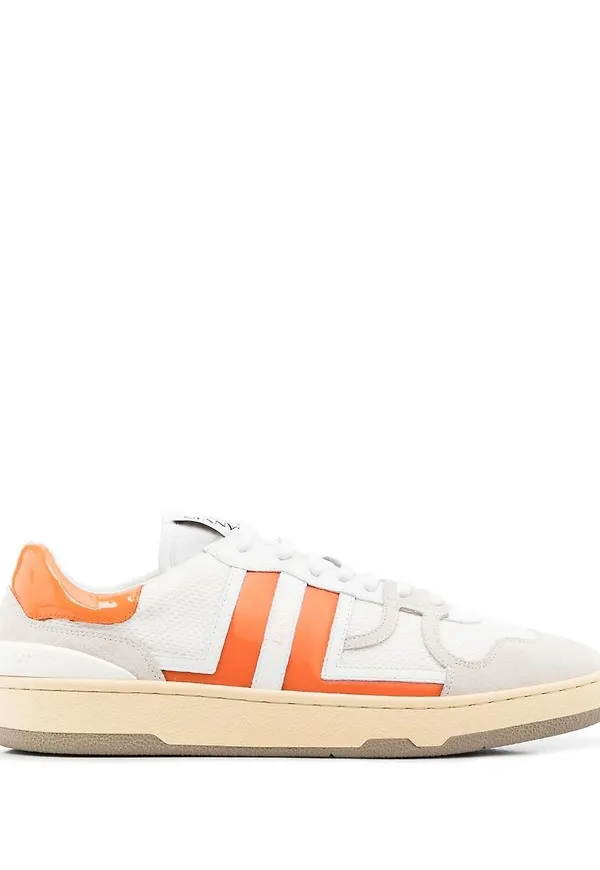 Lanvin Clay låga sneakers - Vit