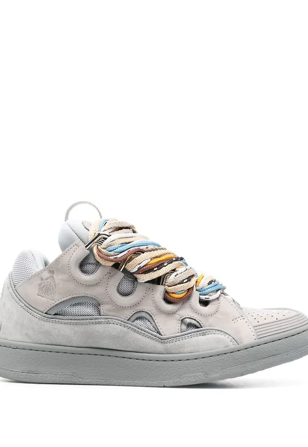 Lanvin Curb grova sneakers - Grå