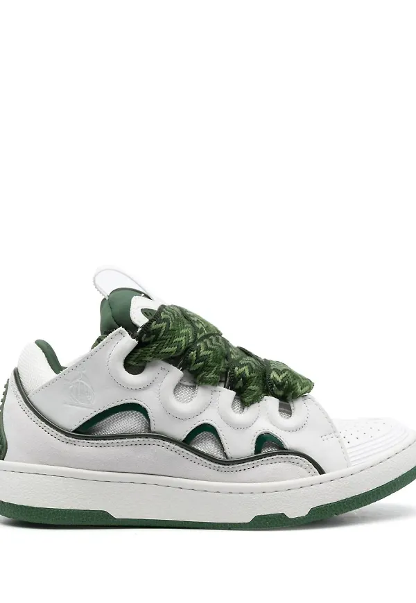 Lanvin Curb low-top sneakers - Vit