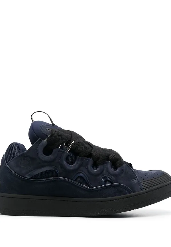 Lanvin Curb låga sneakers - Blå