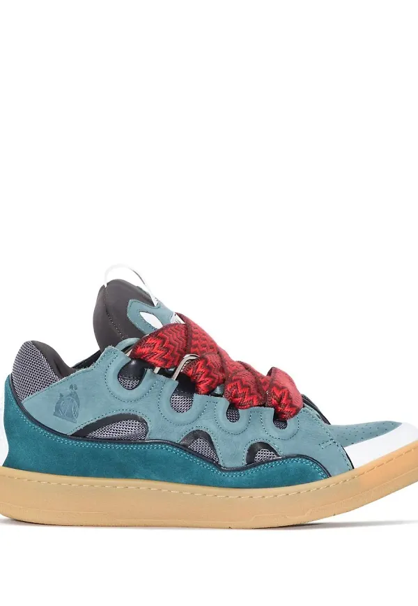 Lanvin Curb låga sneakers - Blå