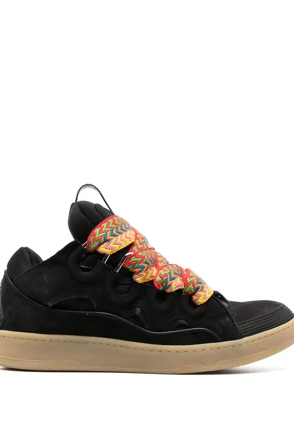 Lanvin Curb låga sneakers - Svart