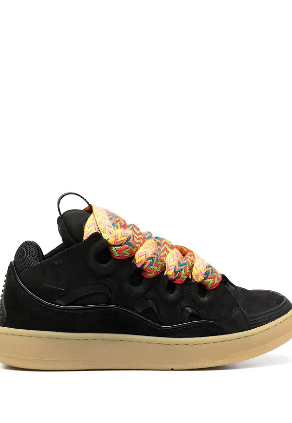 Lanvin Curb låga sneakers - Svart