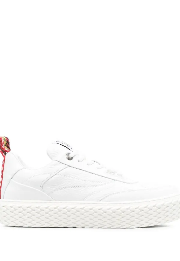 Lanvin Curb låga sneakers - Vit