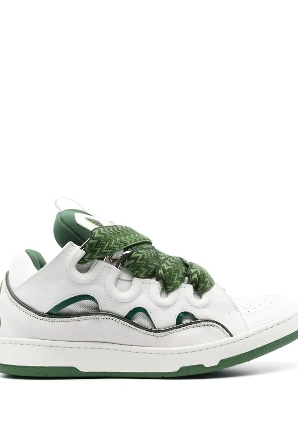 Lanvin Curb låga sneakers - Vit