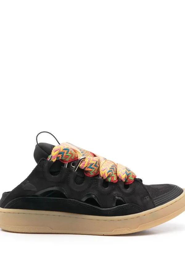 Lanvin Curb slip on-sneakers - Svart