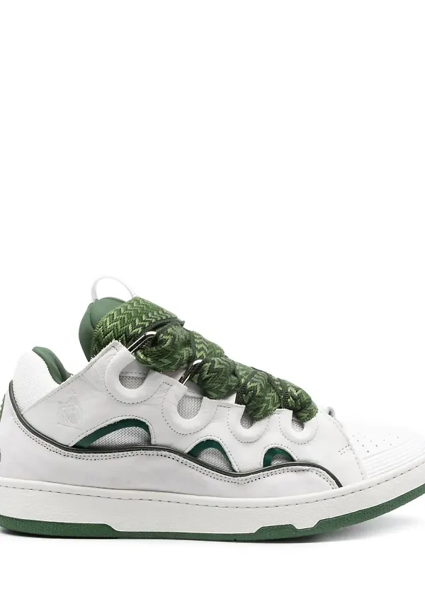 Lanvin Curb sneakers - Vit