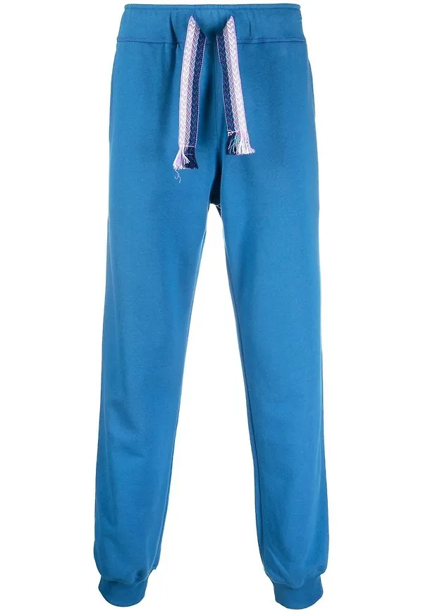 Lanvin Curb sweatpants med dragsko - Blå
