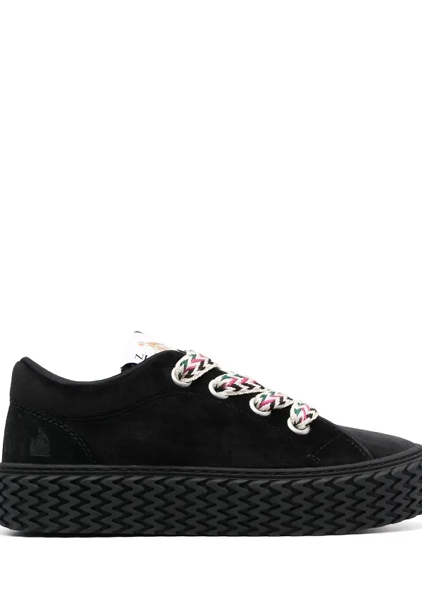 Lanvin Curbies låga sneakers - Svart
