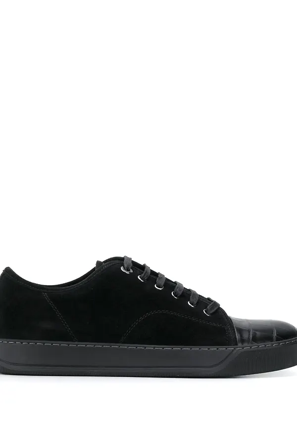 Lanvin DBBI låga sneakers - Svart