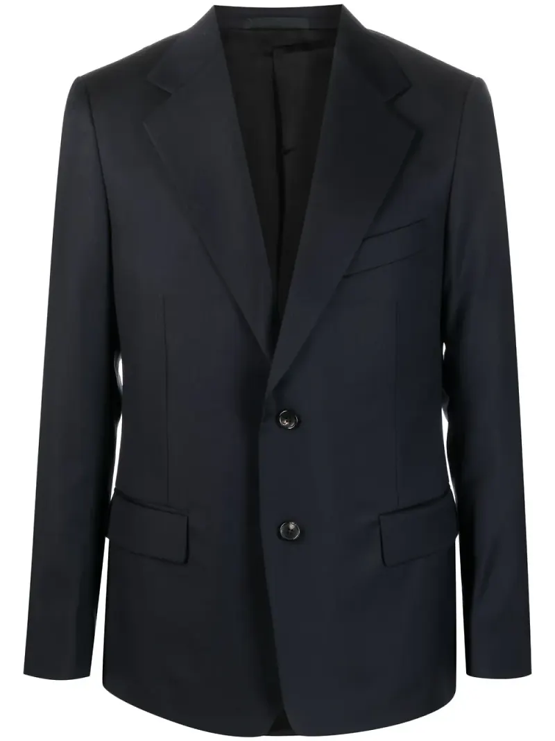 Lanvin enkelknäppt blazer med knäppning - Blå