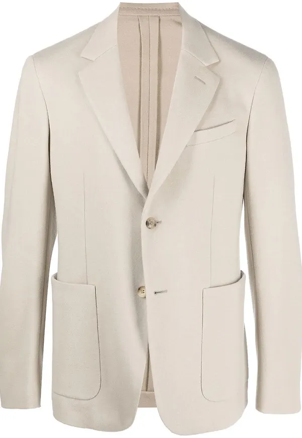 Lanvin enkelknäppt blazer - Neutral