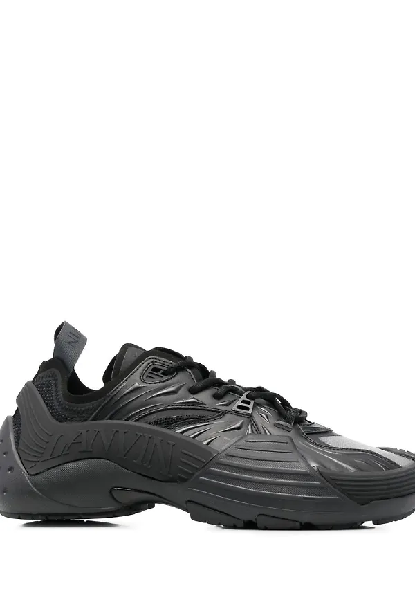 Lanvin Flash-X låga sneakers - Svart