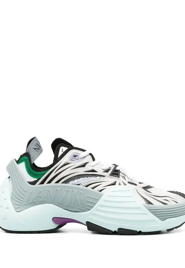 Lanvin Flash X låga sneakers - Blå
