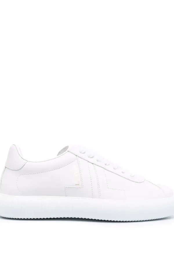 Lanvin Glen låga sneakers - Vit