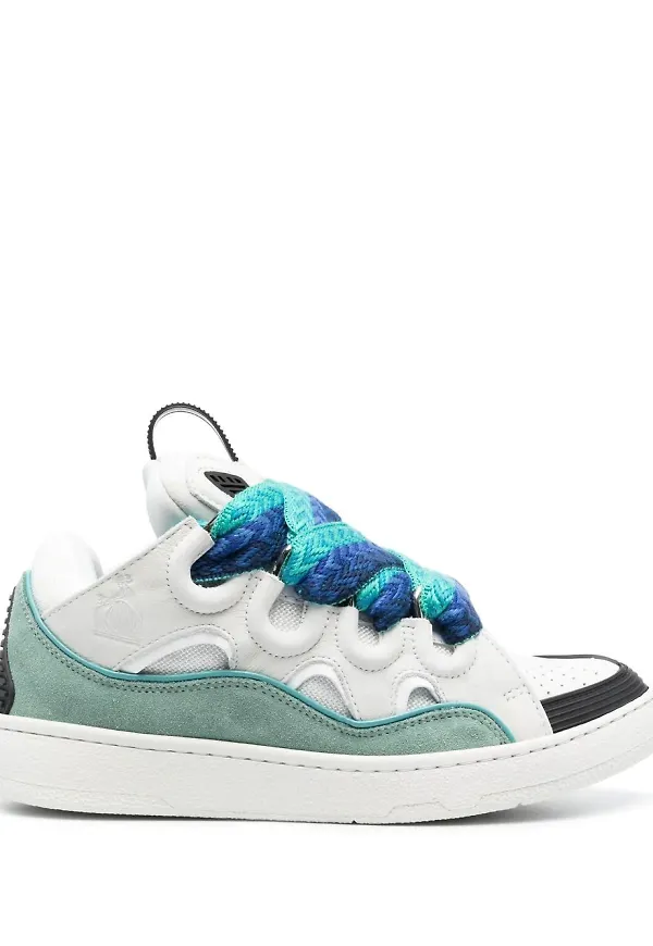 Lanvin grova sneakers med snörning - Grå