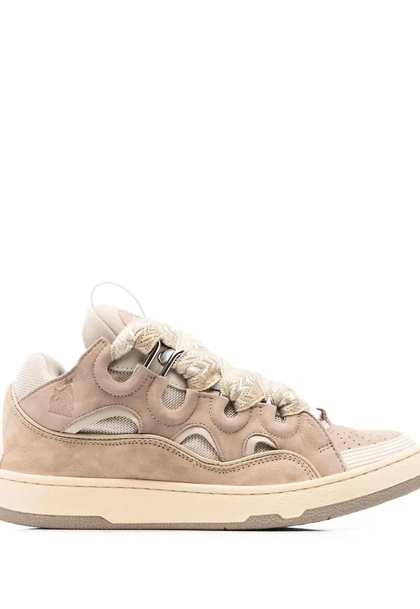 Lanvin grova träningsskor - Brun
