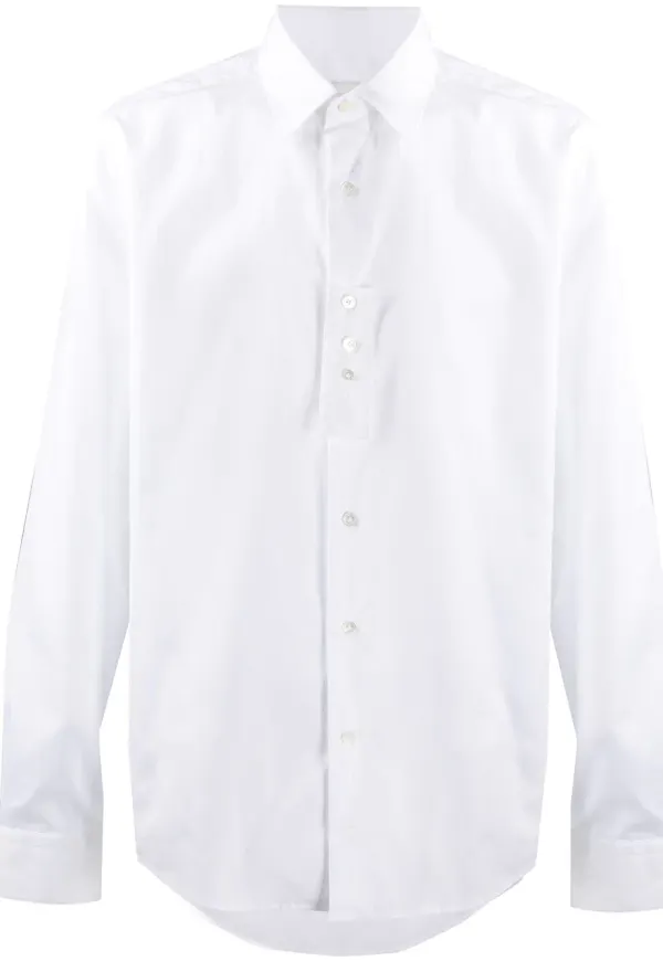 Lanvin inpassad skjorta - Vit