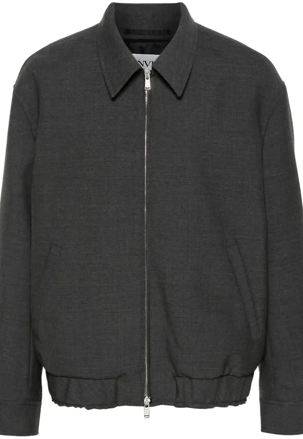 Lanvin jacka med dragkedja - Grå