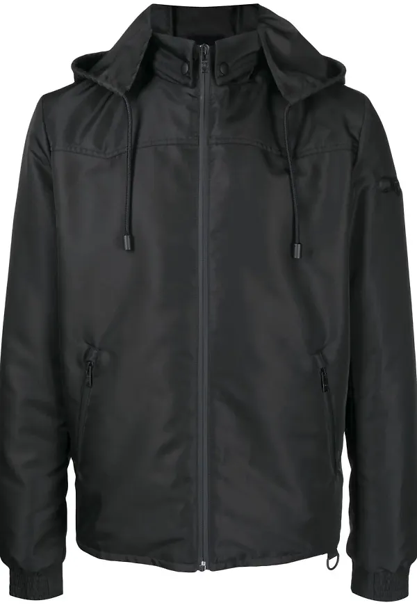 Lanvin jacka med huva - Svart